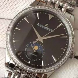 JAEGER-LECOULTRE 6時位置カレンダー ムーンフェイズ表示 売り切れ前入手