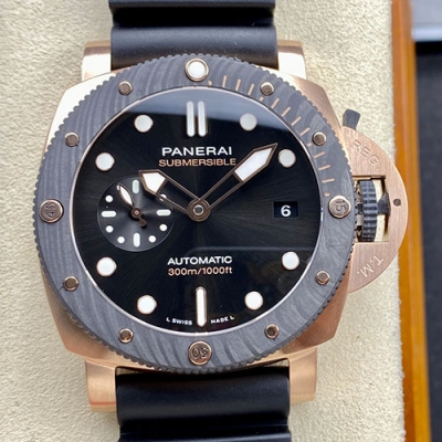 PANERAI PAM01070 SBF製 サブマーシブル ゴールドテック オロカーボ 最高級
