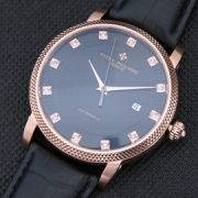 PATEK PHILIPPE カラトラバ ブラック文字盤 12バケットダイヤ 出来栄え綺麗