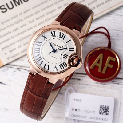 CARTIER W6920097 バロンブルー ドゥ 33mm 自動巻き 最安値