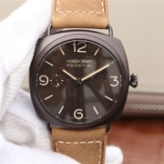 PANERAI PAM00504 NOOB V9 ラジオミール コンポジット 3デイズ CAL.P.3000搭載 手巻き ブラック 優良配送