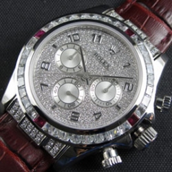 ROLEX デイトナ 全面ダイヤ/ルビー リピーター老舗