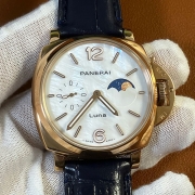 PANERAI PAM01181 ルミノール ドゥエ ルナ ゴールドテック ユニセックス 優良配送