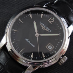 LONGINES ロンジン サンティミエ コレクション ブラックダイヤル デイト表示 短納期