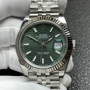 ROLEX 126334 デイトジャスト 41mm ミントグリーン フルーテッド 人気