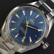 OMEGA シーマスター アクアテラ Asian搭載 自動巻き ブルー 安心購入