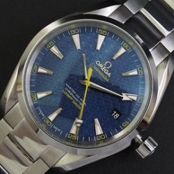OMEGA シーマスター アクアテラ Asian搭載 自動巻き ブルー 安心購入