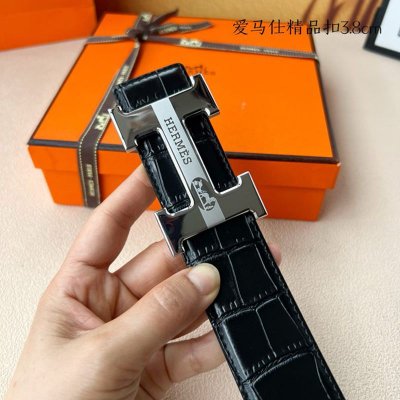 エルメス メンズ ベルト 両面用 3.8cm