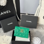 CHANEL カードケース カーフレザー レディース 11×8.5×3cm