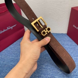 フェラガモ レディース ベルト ピンバックル 3.0cm