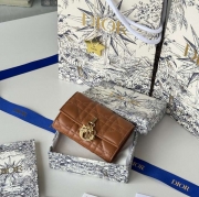 DIOR マイディオール グリシン ウォレット ラムスキン レディース 11×7.5×2.5cm