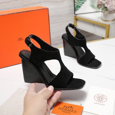 【HERMES】2026春夏新作ウェッジソールサンダルレディース