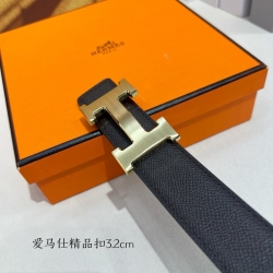 エルメス メンズ ベルト 両面用 3.2cm