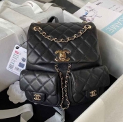 シャネル スタイル デュマ リュック サイズ：21×20×12cm