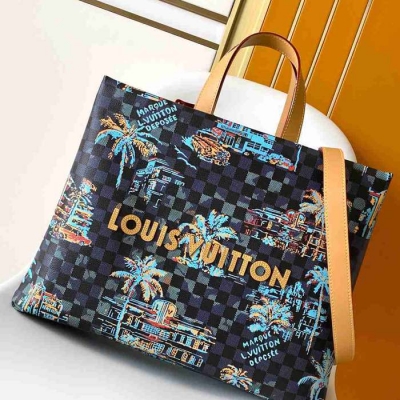 LV トートバッグ ショッパー 40×32×16cm