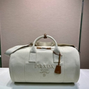 PRADA トラベルバッグ キャンバス メンズ 53×32×32cm