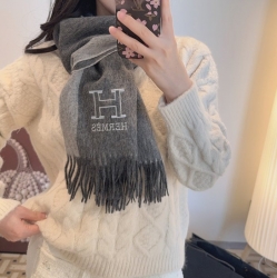 エルメス 両面スカーフ 35x200cm