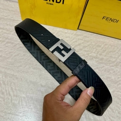 フェンディ メンズ ベルト 両面用 4.0cm