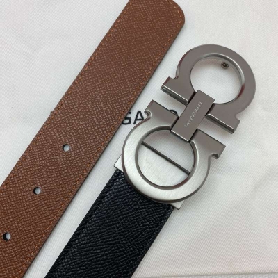 フェラガモ メンズ ベルト 両面用 3.5cm