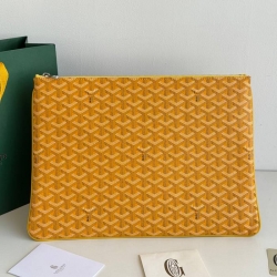 GOYARD MGM クラッチバッグ コットンキャンバス ユニセックス 37×26×1.5cm