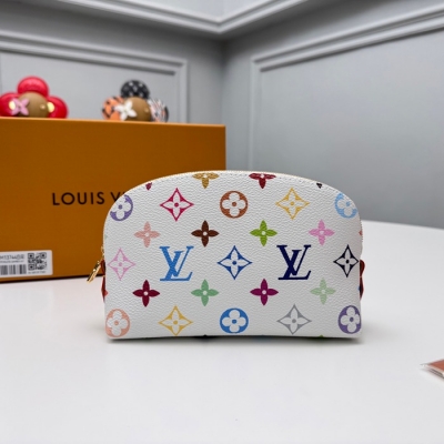 LOUIS VUITTON 化粧ポーチ モノグラム マルチカラー レディース 19×12×6cm