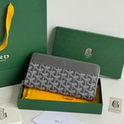 GOYARD ロングウォレット コットンキャンバス ユニセックス 20×11×2.3cm