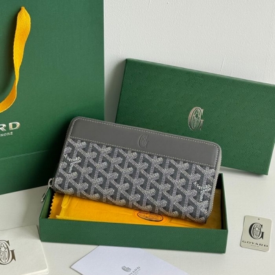 GOYARD ロングウォレット コットンキャンバス ユニセックス 20×11×2.3cm