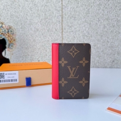 LOUIS VUITTON オーガナイザー ド ポッシュ モノグラム マカサル レディース 7.5×11.1×1cm