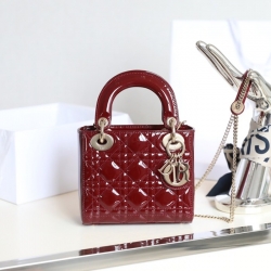 ディオール ハンドバッグ レディディオール 17×15×7cm