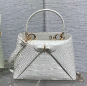 ディオール ハンドバッグ リボン 28×10×22cm