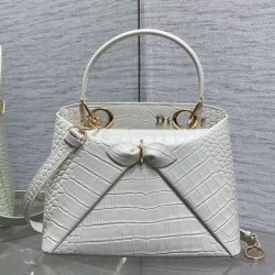 ディオール ハンドバッグ リボン 28×10×22cm