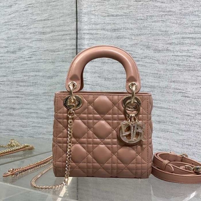 ディオール ハンドバッグ レディディオール 17×7×15cm