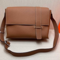 HERMES アルフレッド メッセンジャーバッグ ユニセックス 34×28×10cm