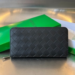 BOTTEGA VENETA イントレチャート ロングウォレット メンズ 19×10×2cm