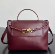 BV ショルダーバッグ レザー ハンドバッグ チャオチャオ 26×19×10.5cm