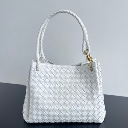 BV ショルダーバッグ レザー ハンドバッグ パラシュート 30×26×20cm