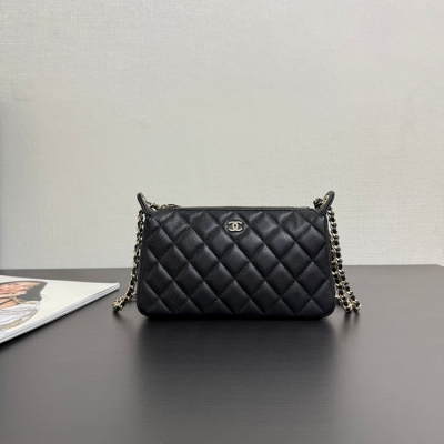 シャネル ショルダーバッグ マージャン 12×21×5.5cm