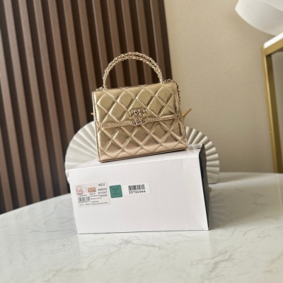 シャネル ハンドバッグ 11.5×14.5×5.5cm