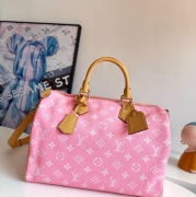 LOUIS VUITTON スピーディ P9 バンドリエール 40 モノグラムレザー メンズ 40×26×23cm
