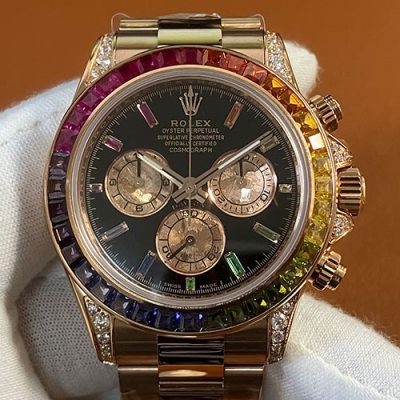 ROLEX デイトナ 116595RBOW チョコ文字盤 金無垢 カスタム