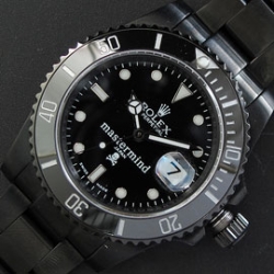 ROLEX サブマリーナー 全面ブラック 長期保証