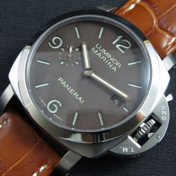 PANERAI PAM00352 ルミノール マリーナ ブラウン高級ベルト