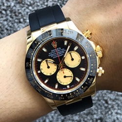 ROLEX デイトナ M116518LN ブラック/シャンパン 7750搭載