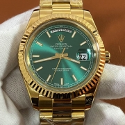 ROLEX デイデイト II 218238 グリーン 激安挑戦