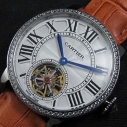 CARTIER ロトンド ドゥ ローマ数字 自動巻き 完成度完璧