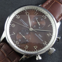 IWC ポルトギーゼ ブラウン文字盤 即発 スーパーコピー