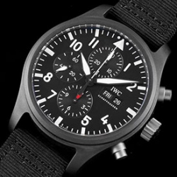 IWC パイロット クロノグラフ IW389101 7750 自動巻き