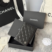 CHANEL パスポートケース カーフレザー ユニセックス 14.5×10.5×2cm