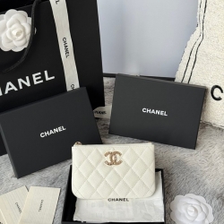 CHANEL カードケース カーフレザー レディース 11×7.5cm