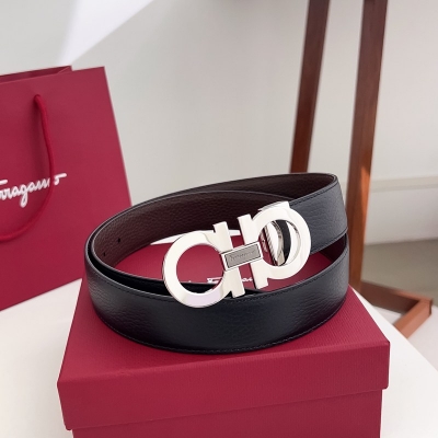 フェラガモ メンズ ベルト 両面用 3.5cm